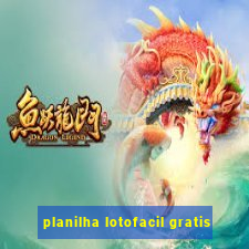 planilha lotofacil gratis